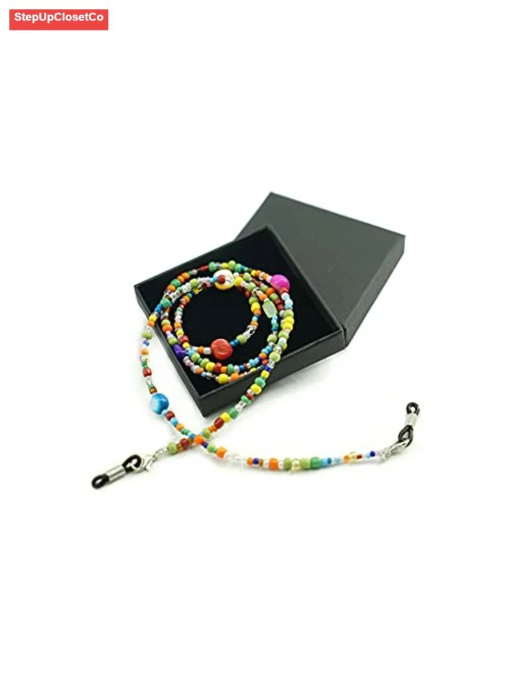 Beaded Eyeglass Chain Necklace Lanyard for Women, Reading Glasses Holder